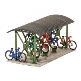 Bicycle shed & Bicycles