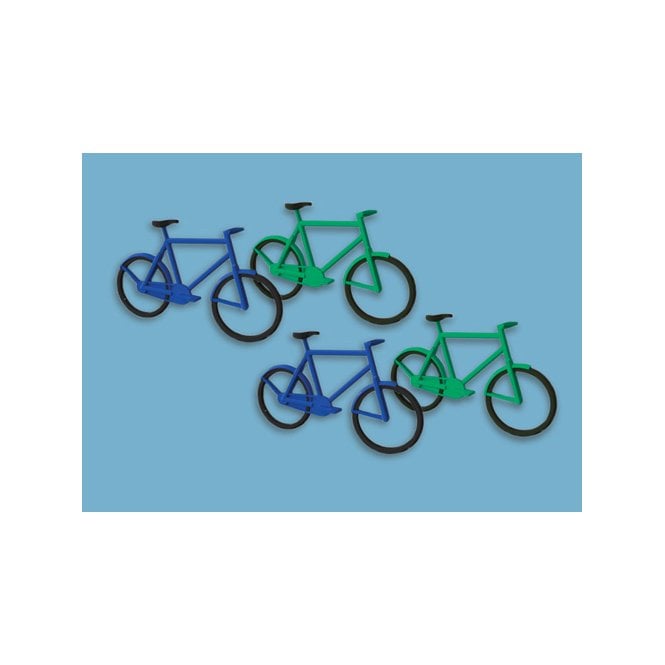 Modelscene Bicycles (12) (N Scale)
