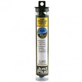 Woodland Scenics Blue Stick-on LED Lights