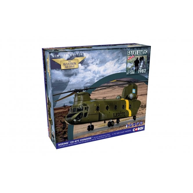 Corgi Boeing CH-47C Chinook AE-520 Argentine Army, Falklands'82 (1:72)