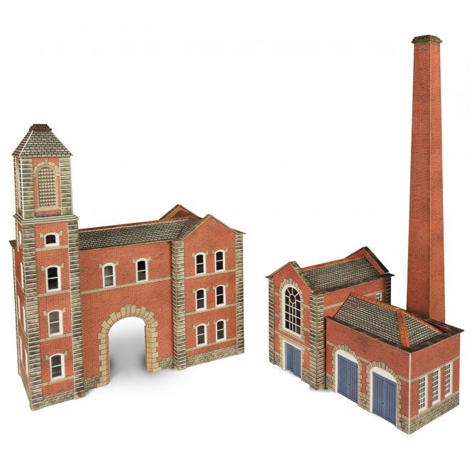 Metcalfe N Boiler House & Factory Ent. - N Scale