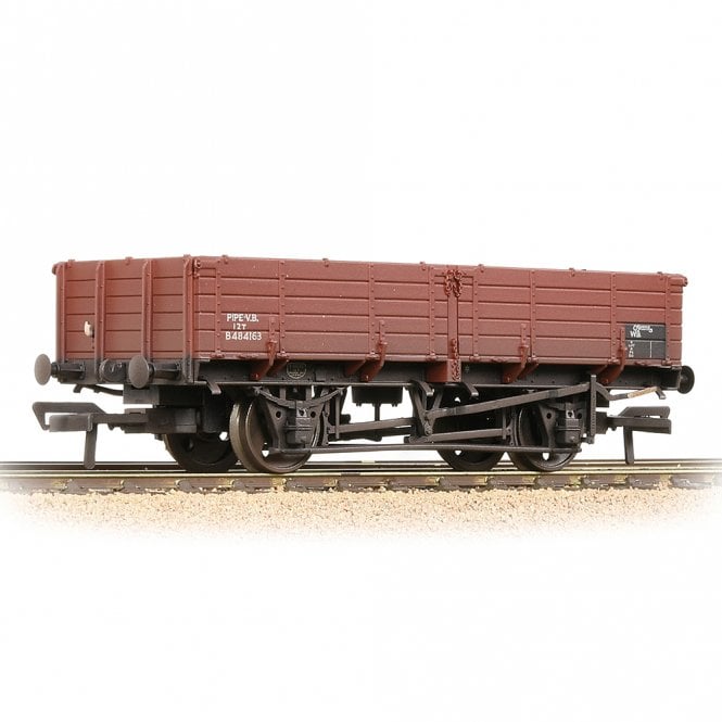 Bachmann BR 12T Pipe Wagon BR Bauxite (Late) [W]