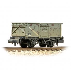 BR 16T Steel Mineral Wagon w/Top Flap Doors BR Grey %5BW%5D B168339