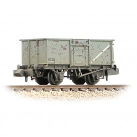 BR 16T Steel Mineral Wagon with Top Flap Doors BR Grey %5BW%5D