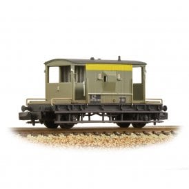 BR 20 Ton Brake Van - BR Engineers Grey & Yellow (Weathered)