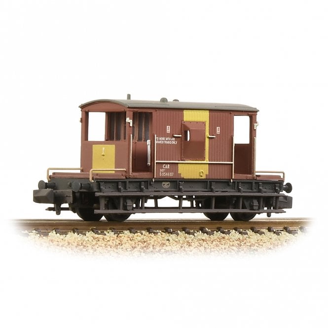 Graham Farish BR 20 Ton Car Brake Van - BR Bauxite (Weathered)