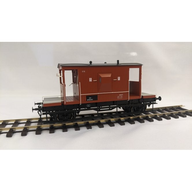 Dapol BR 20T Brake Van B953501 Bauxite - Oleo Roller Bearing (O)