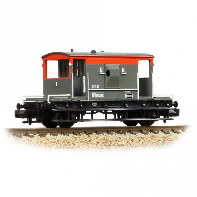 Graham Farish BR 20T Brake Van BR Railfreight Red & Grey B955096 (N)