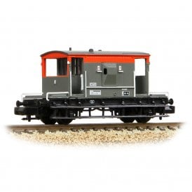 BR 20T Brake Van BR Railfreight Red & Grey B955096 (N)