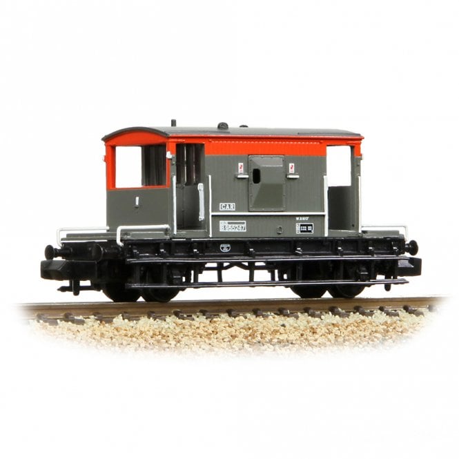 Graham Farish BR 20T Brake Van BR Railfreight Red & Grey B955247 (N)