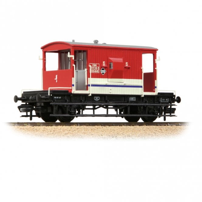 Bachmann BR 20T Brake Van LT Barrier Vehicle Red & White B954645