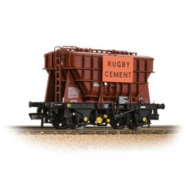 Bachmann BR 22T CPV 'Pressflo' Cement Wagon - BR Bauxite 'Rugby' Cement