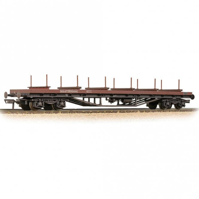Bachmann BR BDA Bogie Bolster BR Bauxite (TOPS) [Weathered]