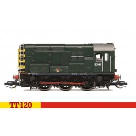 BR Class 08 D3986 BR Green (Late) Wasp Stripes (TT)