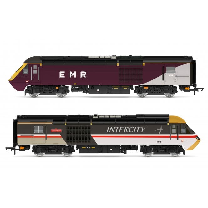 Hornby BR Class 43 HST EMR 43274 & Intercity Swallow 43102 Pack