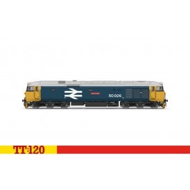 BR Class 50 50026 'Indomitable' BR Large Logo (TT)
