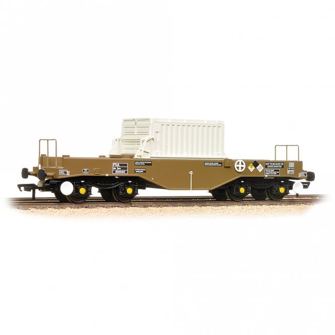 Bachmann BR FNA Nuclear Flask Wagon - Sloping Floor with Flask