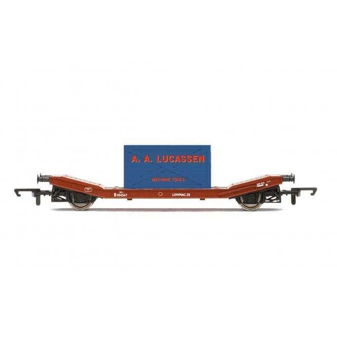 Hornby BR 'Lowmac' Bauxite Livery, A.A.Lucassen Box Load