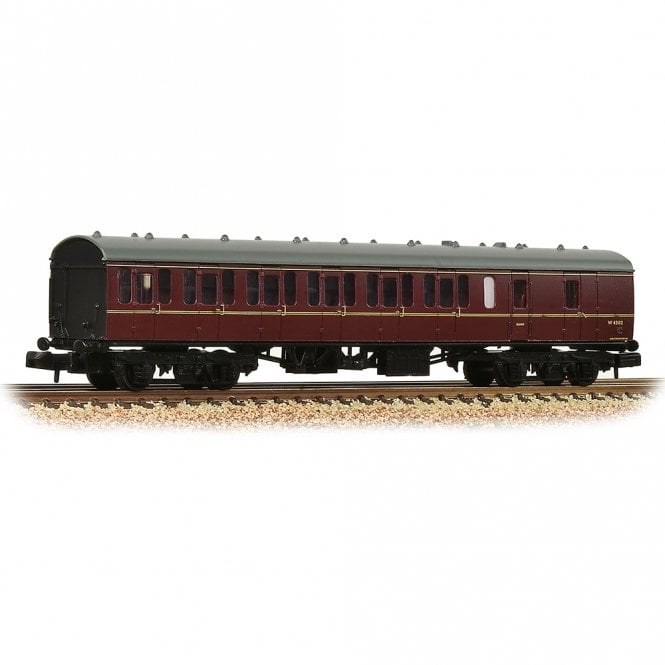 Graham Farish BR Mk1 57ft 'Suburban' BS Brake Second BR Maroon