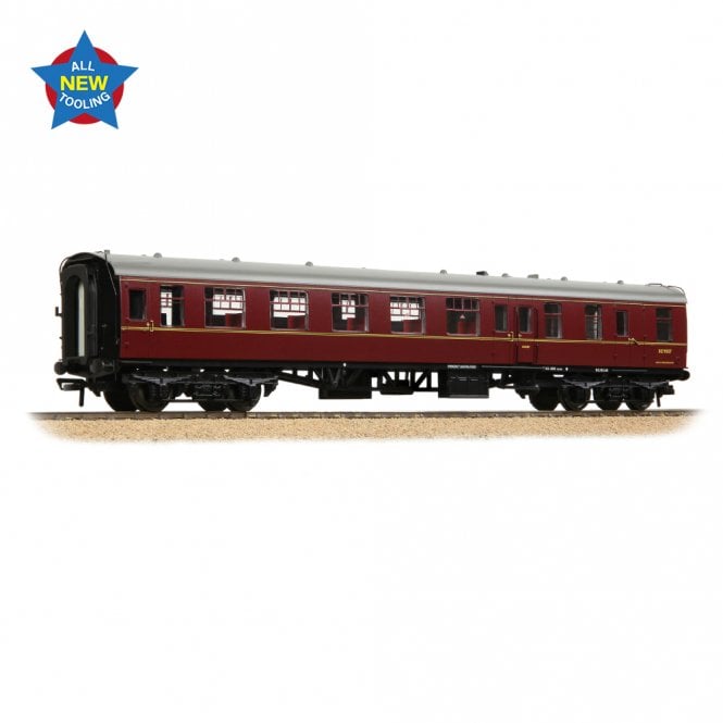 Bachmann BR MK1 BSO Brake Second Open BR Maroon SC9357 (OO)
