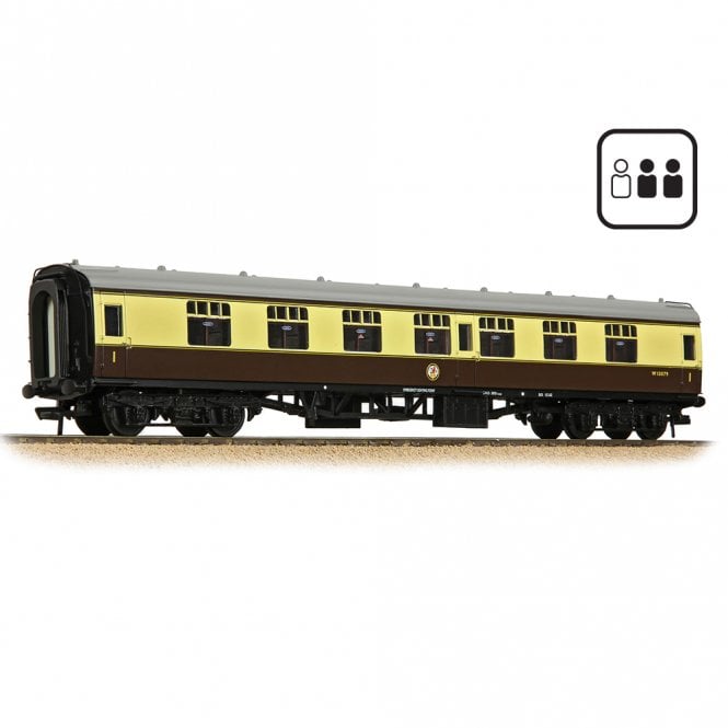 Bachmann BR Mk1 FK First Corridor BR (WR) Chocolate & Cream [PF] W13079