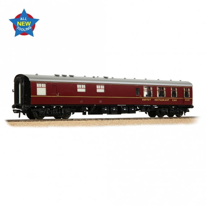 Bachmann BR MK1 RB Restaurant Buffet BR Maroon SC1658 (OO)