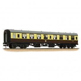 BR Mk1 TSO Tourist Second Open BR (WR) Chocolate & Cream W3802
