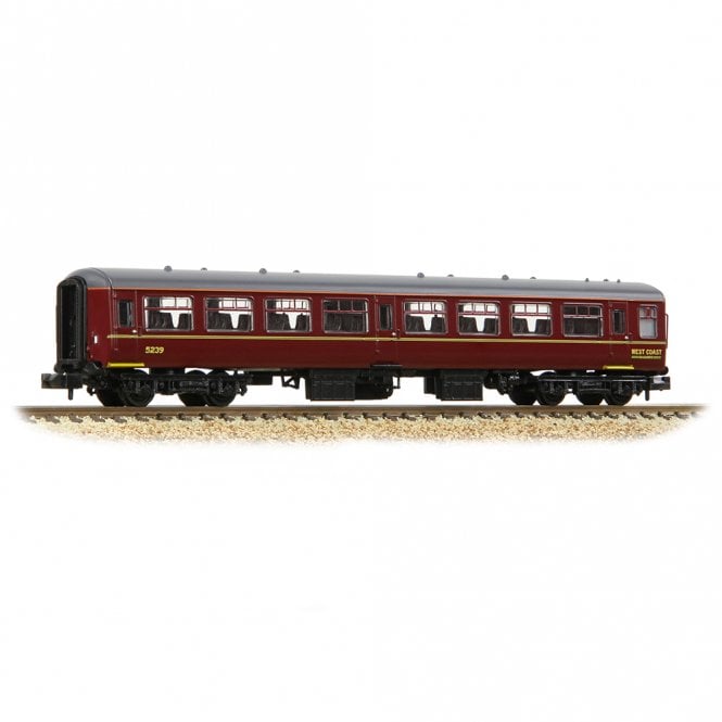 Graham Farish BR MK2A TSO Tourist Second Open WCRC Maroon '5239'