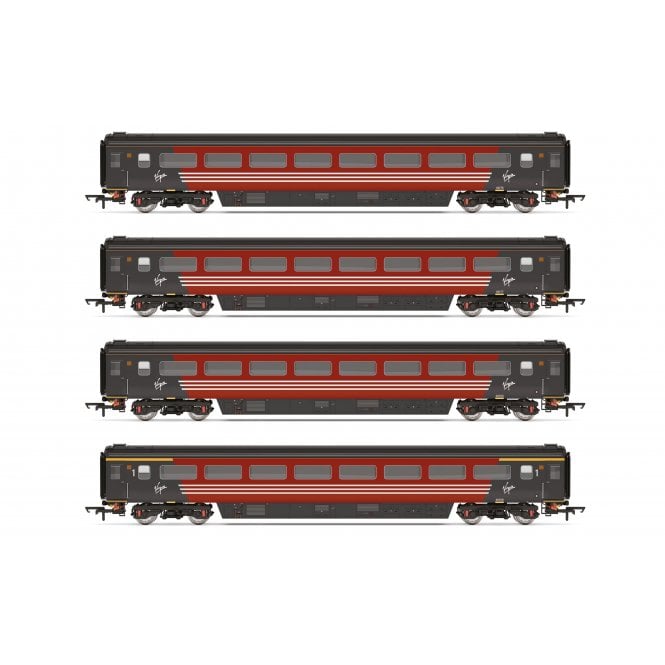 Hornby BR Mk3 Virgin West Coast 4 Car Coach Pack