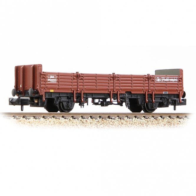 Graham Farish BR OBA Open Wagon Low Ends BR Freight Brown (Railfreight)