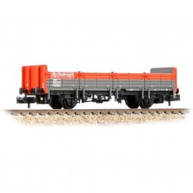 BR OBA Open Wagon Low Ends BR Railfreight Red & Grey 110555