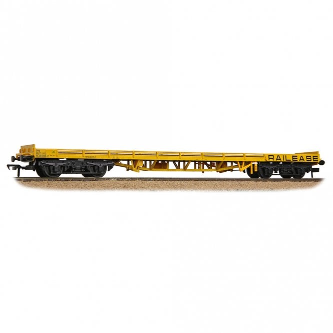 Bachmann BR PFB Carflat Wagon Railease Yellow 'RLS94401'