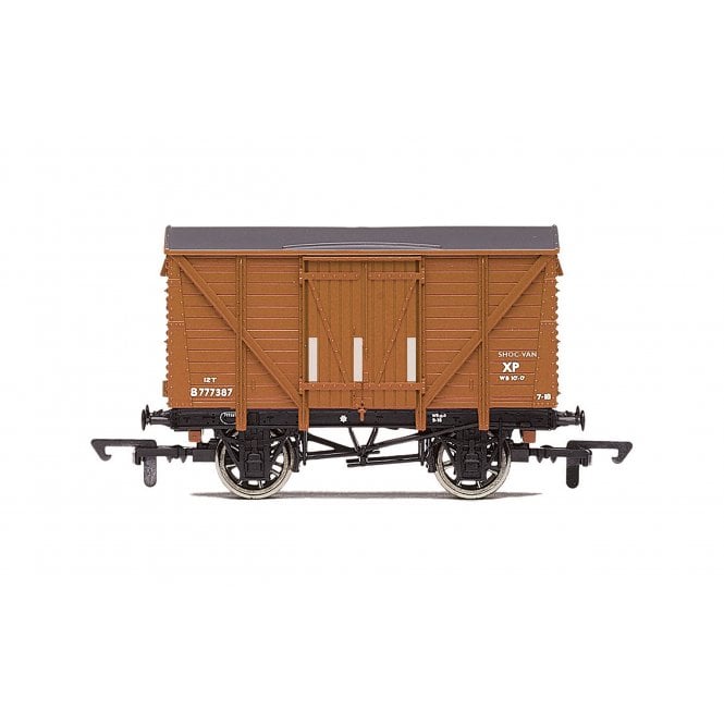 Hornby BR Vent Van Bauxite Livery 'Shoc Wagon' no B777387
