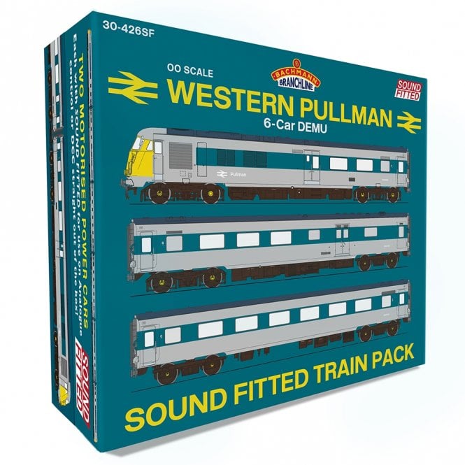 Bachmann BR 'Western Pullman' 6-Car DEMU DCC SOUND FITTED Train Pack