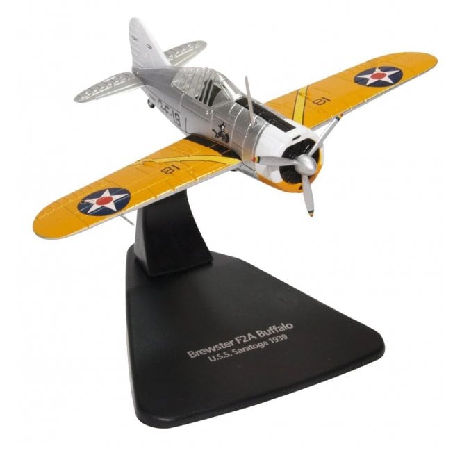 Oxford Diecast Brewster Buffalo USS Saratoga 1939 (1:72)