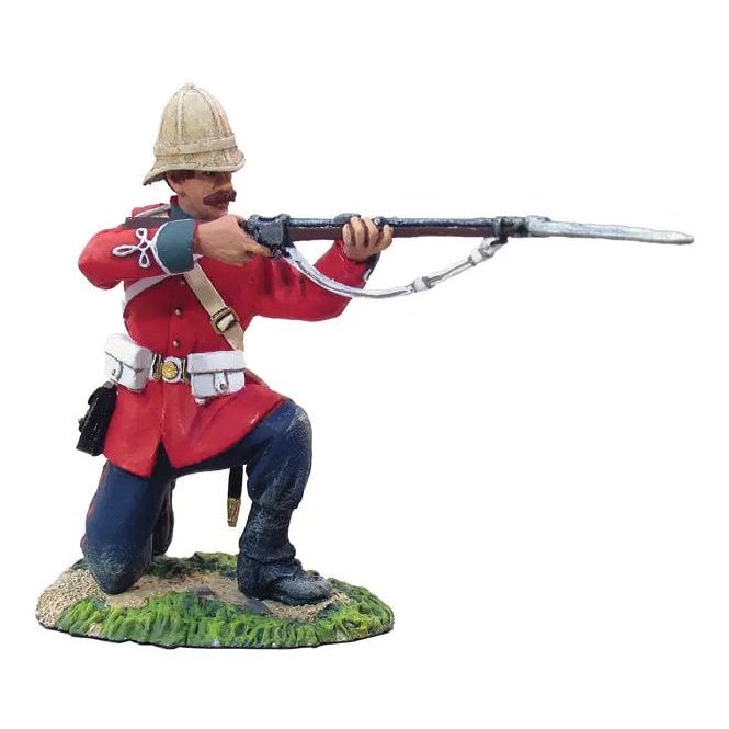 W.Britain British 24th Foot Kneeling Firing (1:30)