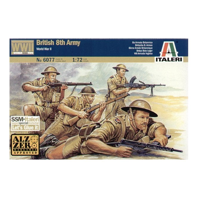 Italeri British 8th Army (1:72)