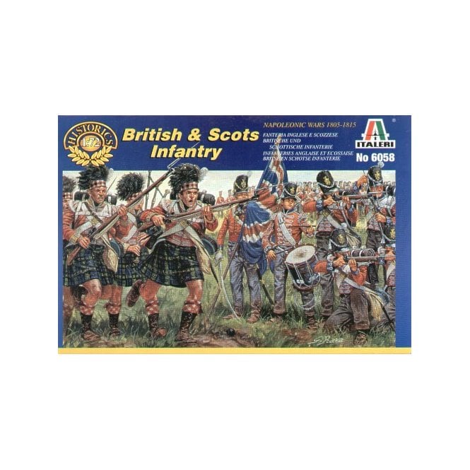 Italeri British and Scots Infantry (1:72)