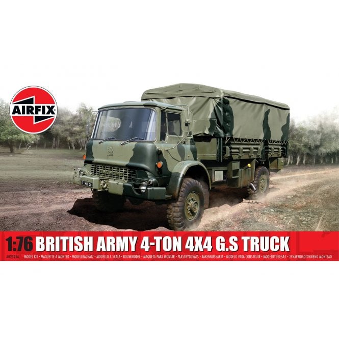 Airfix British Army 4-ton 4 x 4 G.S Truck (1:76)