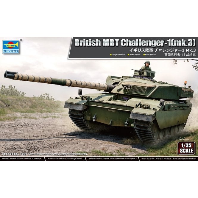 Trumpeter British Army Challenger 1 Mk 3 (1:35)