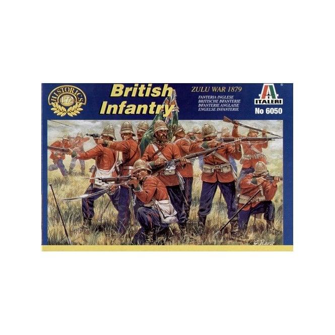 Italeri British Infantry Zulu Wars (1:72)