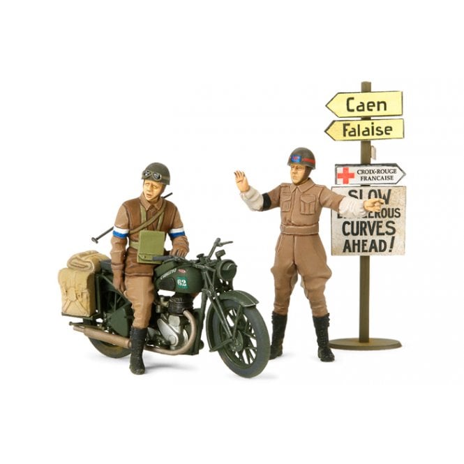 Tamiya BSA M20 Motorcycle w/Military Police (1:35)