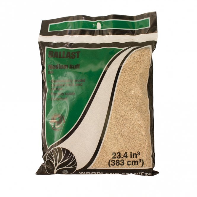 Woodland Scenics Buff Medium Ballast (Bag)