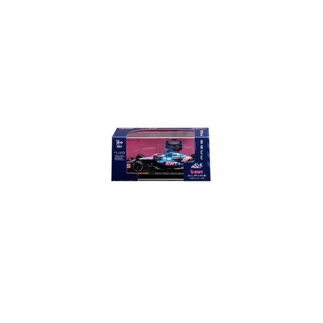 Bburago BWT Alpine A525 #10 Gasly w/Helmet 2025 (1:43)