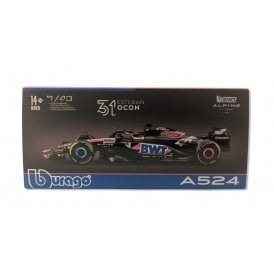 BWT Alpine F1 A524 #31 Ocon w/Helmet (1:43)