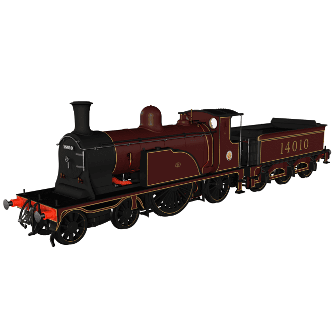 Rapido UK Caledonian 'Single' LMS Lined Crimson No.14010