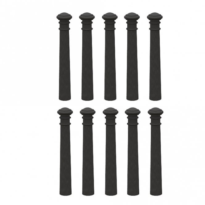 Scenecraft Cast Iron Bollards (x10) (OO)