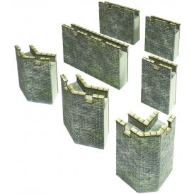 Castle Curtain Walls - OO Scale