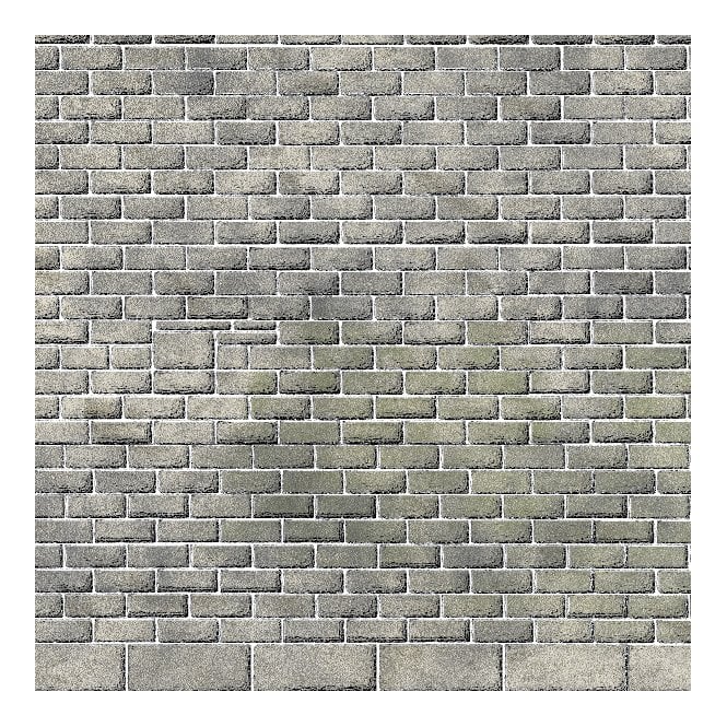 Metcalfe N Castle - Stone Work - N Scale
