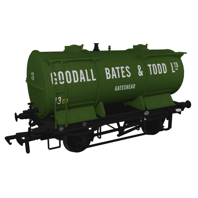 Rapido UK Chemical Tank Goodall, Bates & Todd 'No.13'